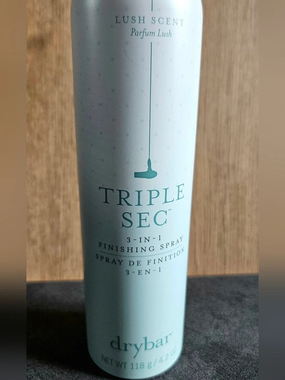 DRYBAR Triple Sec 3 In 1 Finishing Spray NEW Full Size Lush Scent TEXTURIZING